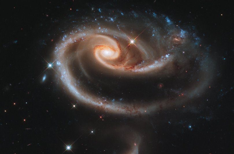The rotational speeds of stars within galaxies provided hints of dark matter's presence.