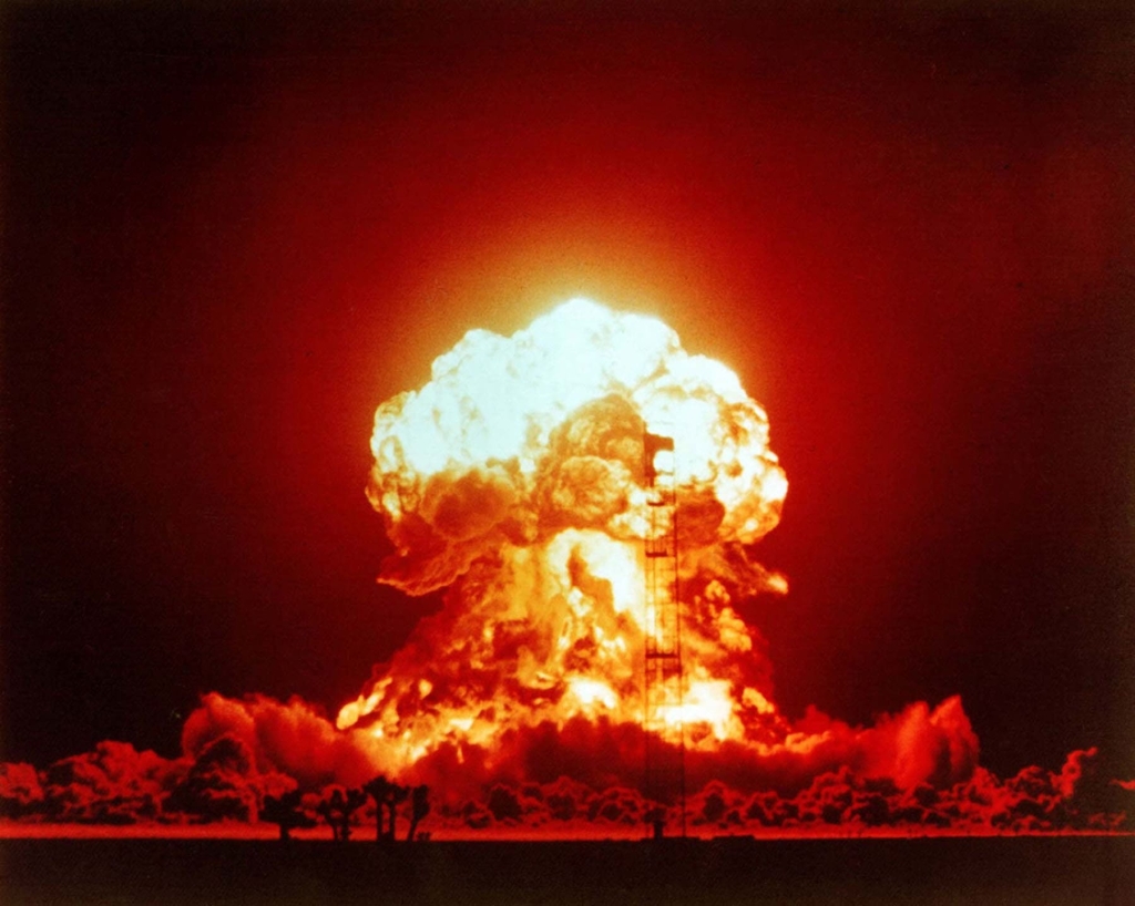 The strong nuclear force reveals its power whenever atoms split or fuse.