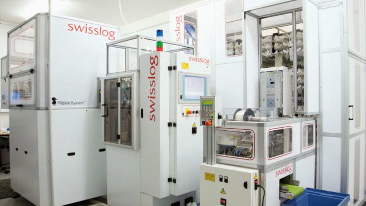 The PillPick system fully automates a pharmacy.