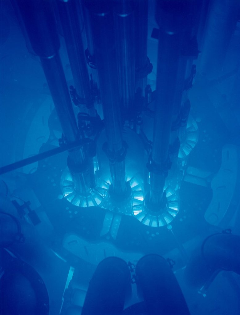The weak force is ultimately responsible for the eerie glow surrounding nuclear reactors.